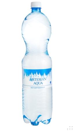 Вода питьевая "AQUA ARTESIAN" 1,5 л НЕгаз